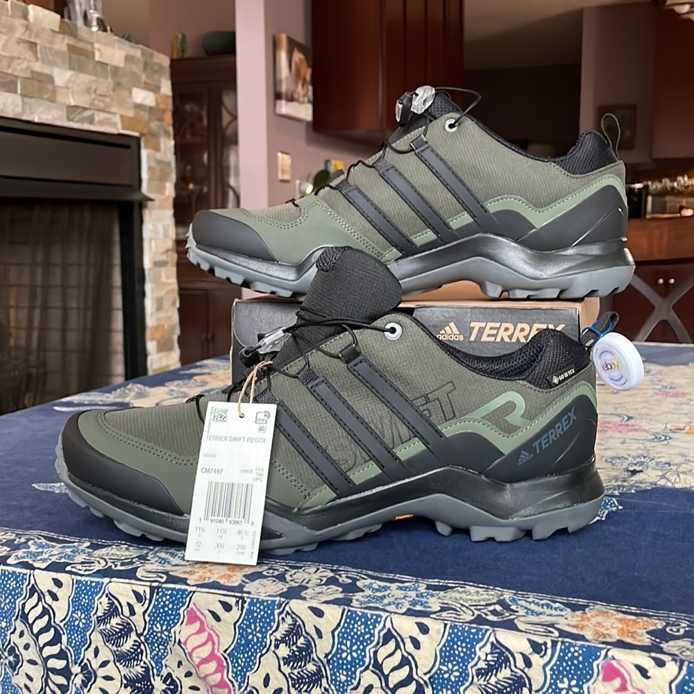 NIB Adidas Terrex Swift R2 GTX Men’s Size 12 Trail Shoes
